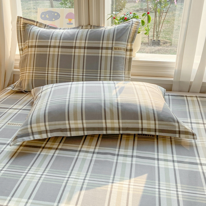 朵安家纺 2026春夏新款12868全棉纯棉斜纹印花单枕套 枕套单件 伯格