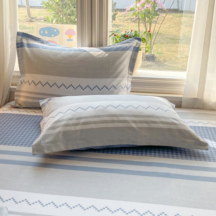 朵安家纺 2026春夏新款12868全棉纯棉斜纹印花单枕套 枕套单件 帕洛迪