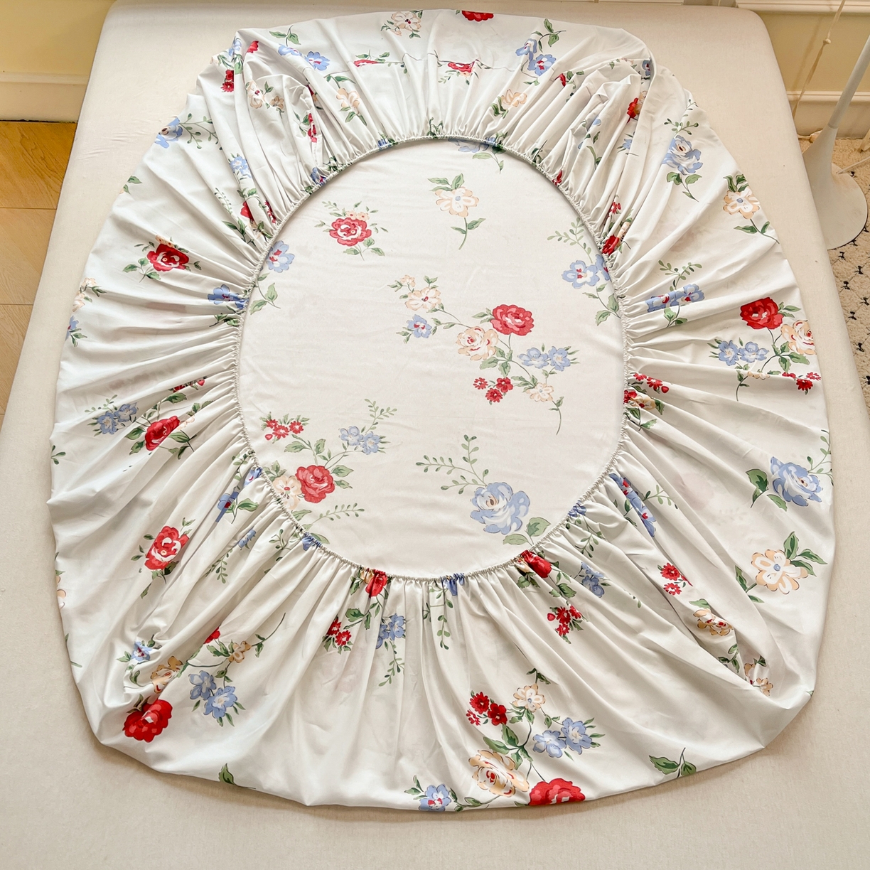 91家纺网 家纺一手货源 找家纺 赫然家纺 2026新款芦荟棉单品床笠系列 梦心语