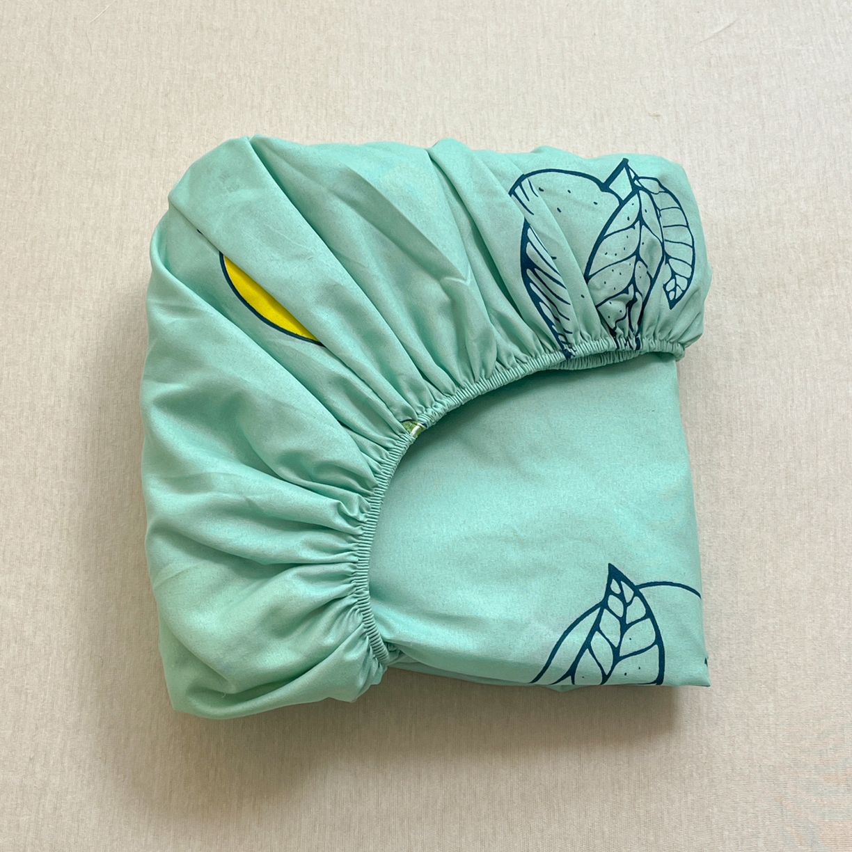 赫然家纺 2026新款芦荟棉单品床笠系列 清新夏日