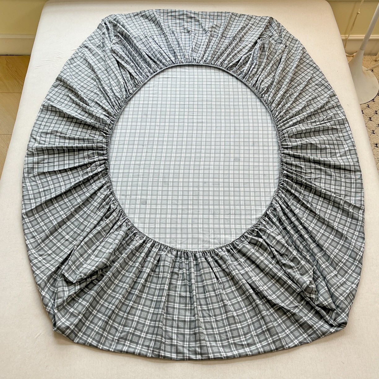 91家纺网 家纺一手货源 找家纺 赫然家纺 2026新款芦荟棉单品床笠系列 思慕