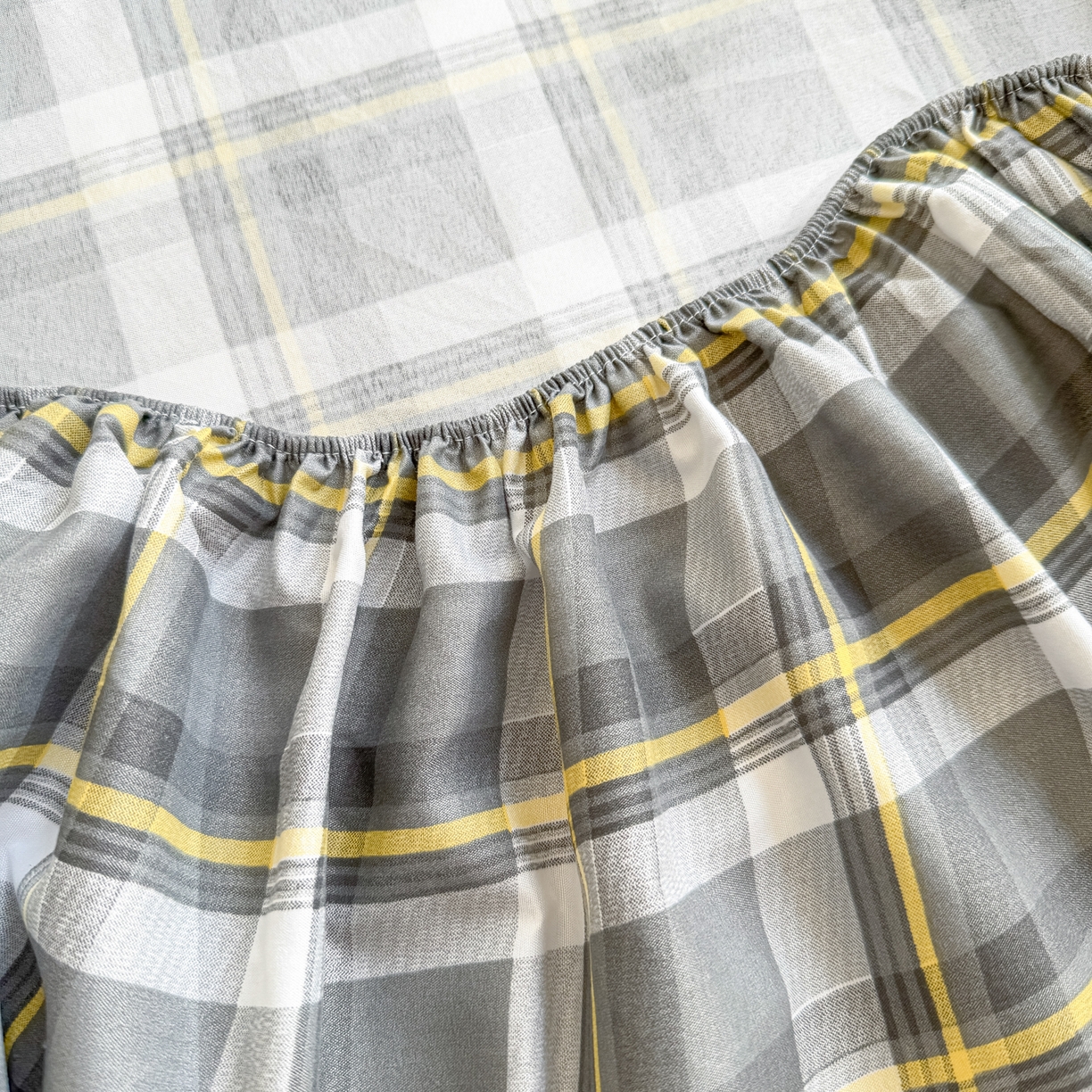 91家纺网 家纺一手货源 找家纺 赫然家纺 2026新款芦荟棉单品床笠系列 灰诺西