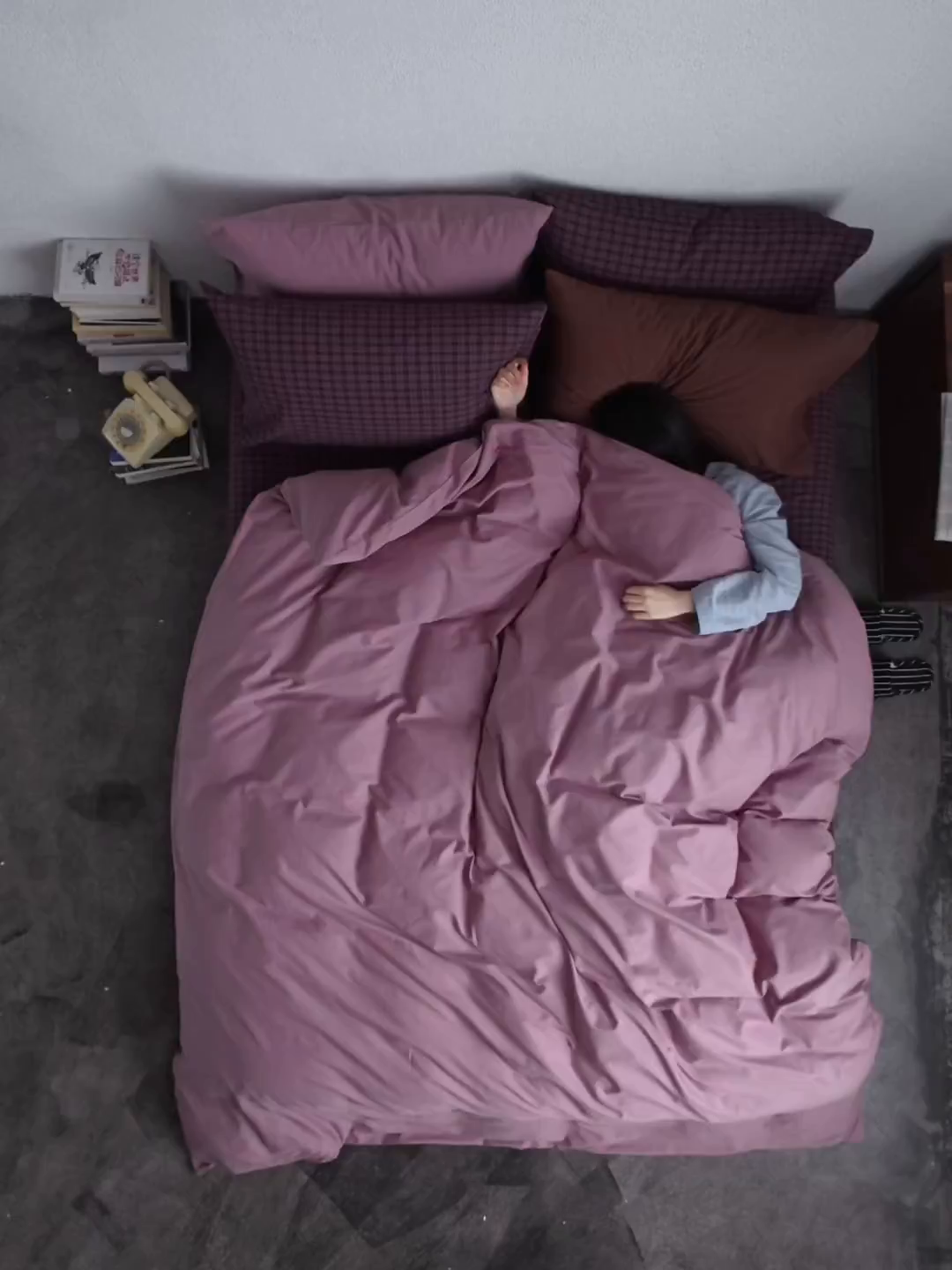 91家纺网 家纺一手货源 找家纺 （总）蜜宿 2026新款全棉40s水洗棉四件套-紫雾海