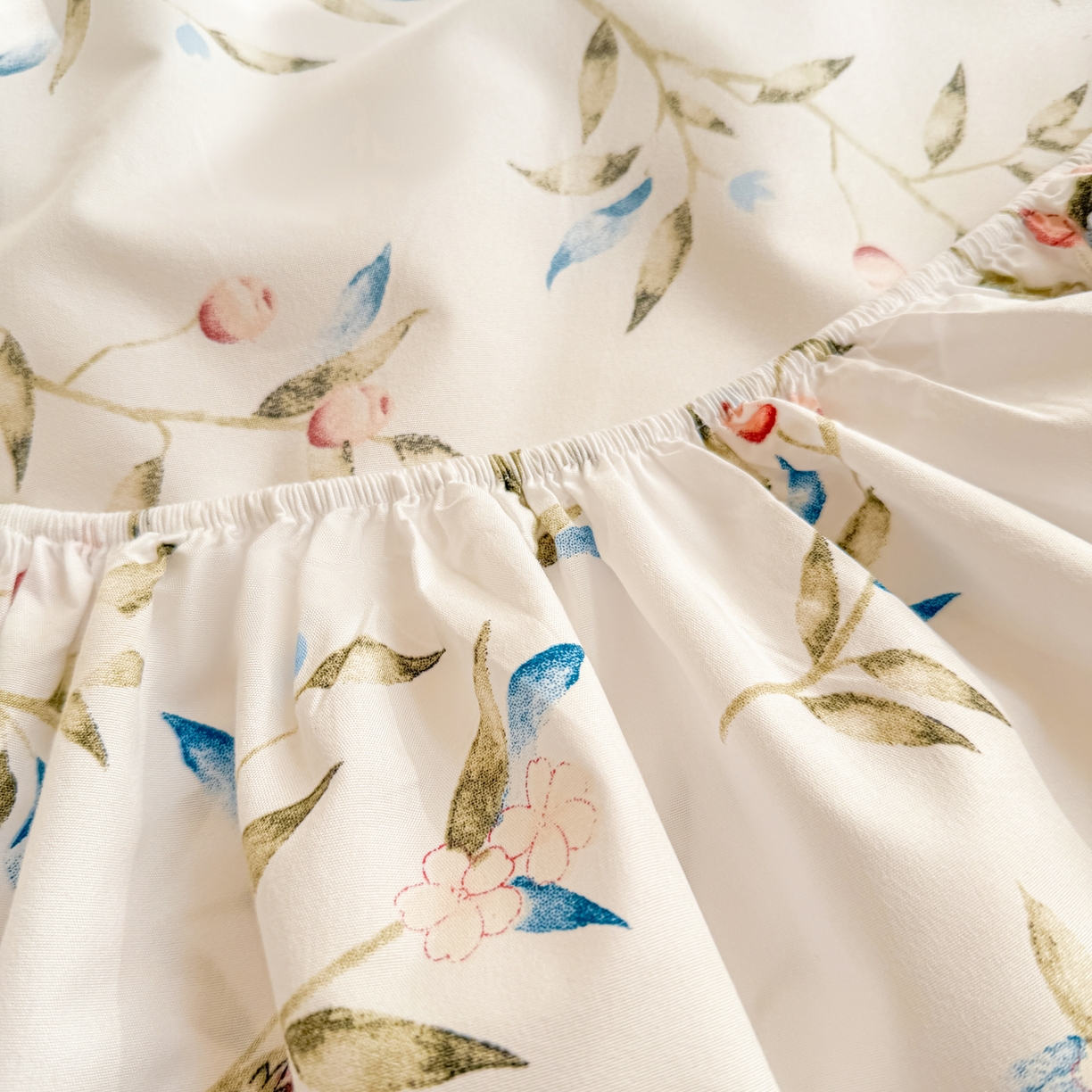 91家纺网 家纺一手货源 找家纺 赫然家纺 2026新款芦荟棉床笠三件套（床笠+枕套） 春晓