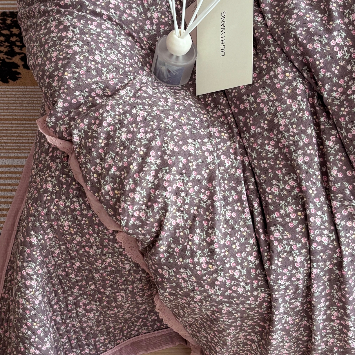 91家纺网 家纺一手货源 找家纺 （总）明玉家纺馆 2026新款古法水洗仿棉床盖四件套