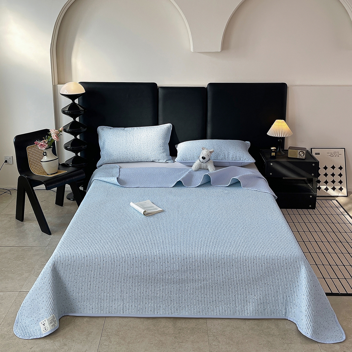 91家纺网 家纺一手货源 找家纺 （总）金丝兔 2026新款复古碎花亲肤水洗棉单床盖仿棉夹棉床盖床盖三件套