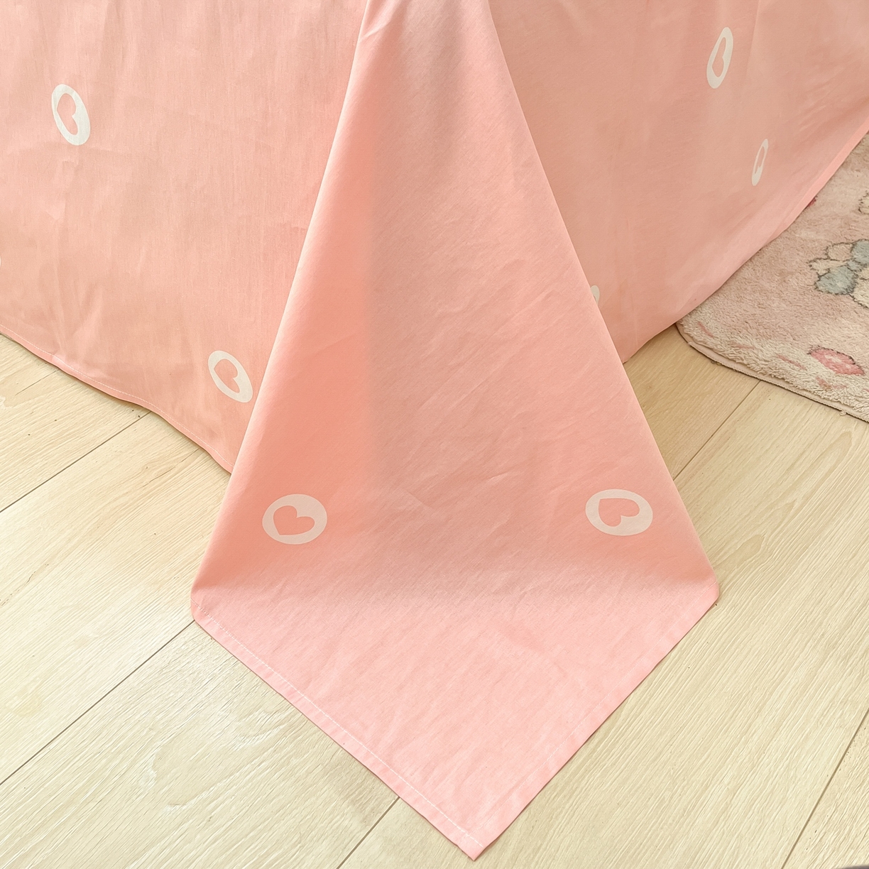 91家纺网 家纺一手货源 找家纺 博雅 2026春夏新款三丽鸥新花型全棉纯棉大版印花四件套 全棉大版（升级款信封枕）小花美乐蒂