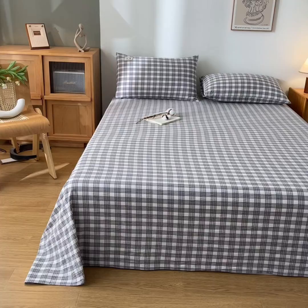 91家纺网 家纺一手货源 找家纺 （总）21度C 2026新款A类全棉水洗棉母婴级床单