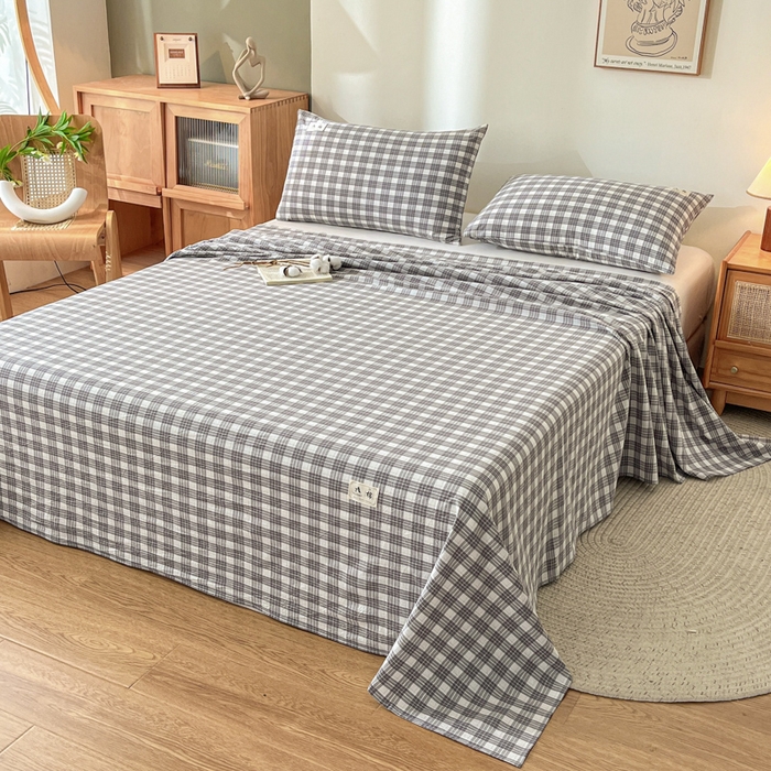 91家纺网 家纺一手货源 找家纺 （总）21度C 2026新款A类全棉水洗棉母婴级床单