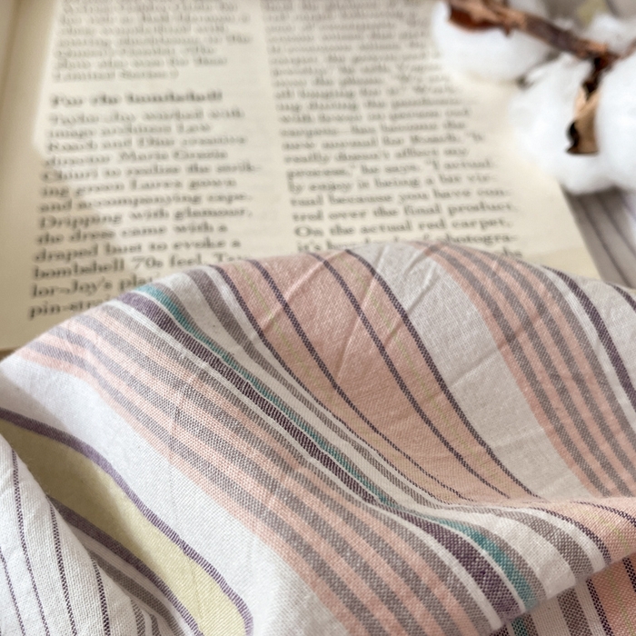 91家纺网 家纺一手货源 找家纺 21度C 2026新款A类全棉水洗棉母婴级床单 沐妍粉