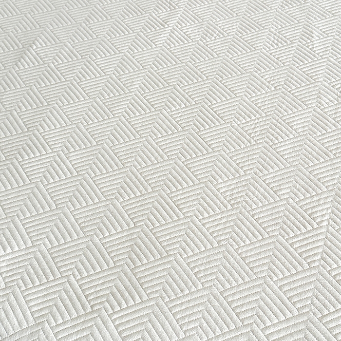 91家纺网 家纺一手货源 找家纺 欧夏家纺 2026新款欧式棉麻床盖三件套夹棉床盖床护垫 波浪纹