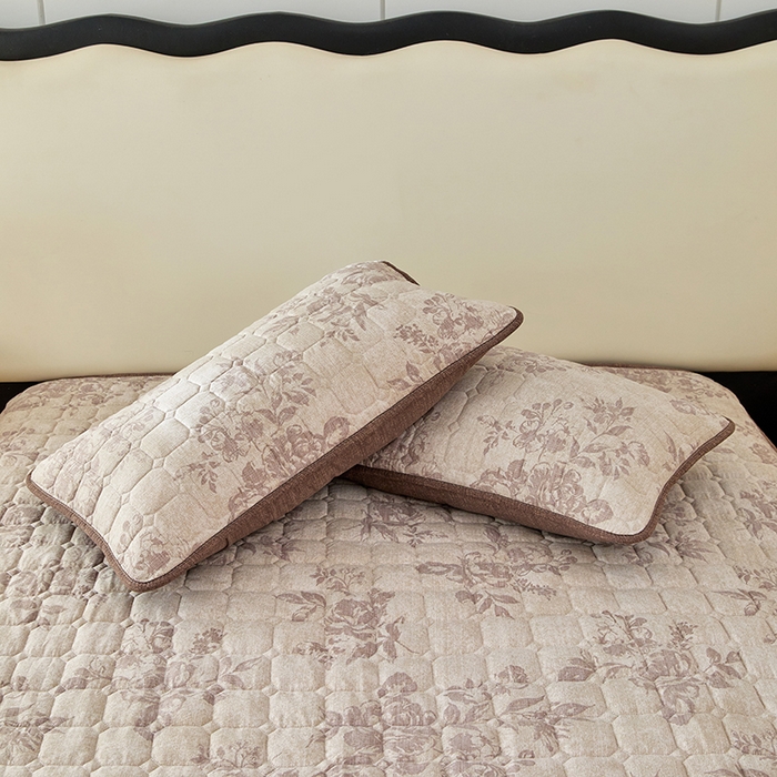 91家纺网 家纺一手货源 找家纺 （总）圣比熊 2026新款原麻夹棉枕套加厚枕套宿舍单人枕芯套三层加厚枕头套内胆套-新款