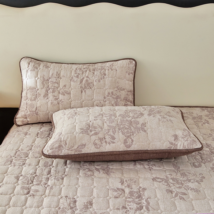 91家纺网 家纺一手货源 找家纺 （总）圣比熊 2026新款原麻夹棉枕套加厚枕套宿舍单人枕芯套三层加厚枕头套内胆套-新款