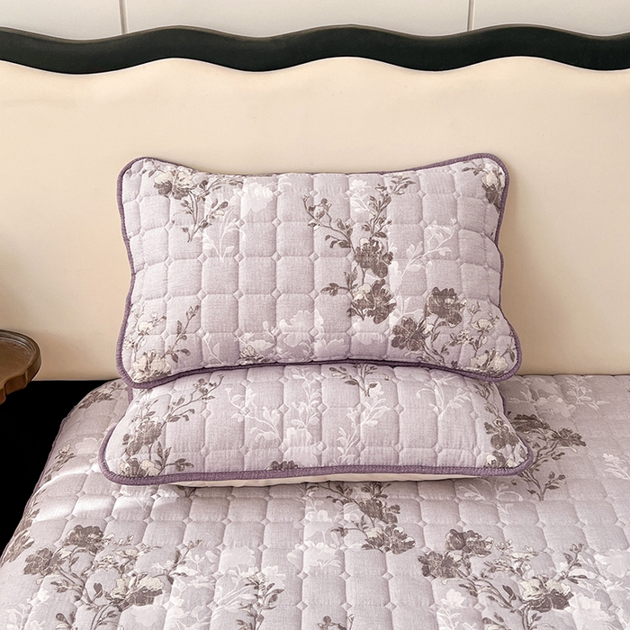 91家纺网 家纺一手货源 找家纺 圣比熊 2026新款原麻夹棉枕套加厚枕套宿舍单人枕芯套三层加厚枕头套内胆套-新款 春风序