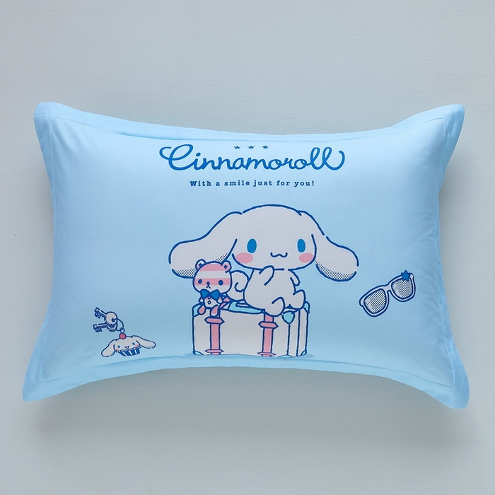 蘭菲家纺 2026新款全棉三丽欧印花卡通单品枕套 精致狗狗