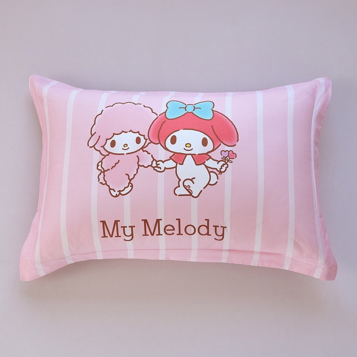 蘭菲家纺 2026新款全棉三丽欧印花卡通单品枕套 美乐必爱