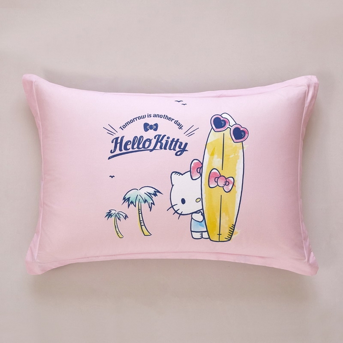 蘭菲家纺 2026新款全棉三丽欧印花卡通单品枕套 夏日快乐