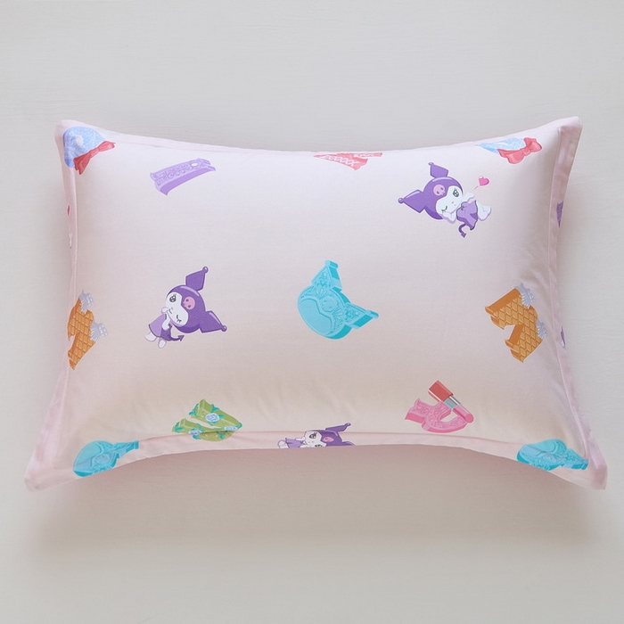 蘭菲家纺 2026新款全棉三丽欧印花卡通单品枕套 小库儿