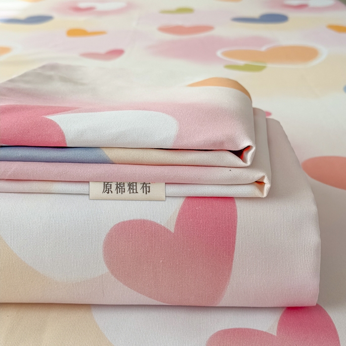 91家纺网 家纺一手货源 找家纺 （总）爱彼家纺 2026新款升级细沙印花老粗布床单单品床单床单单件-细沙系列四