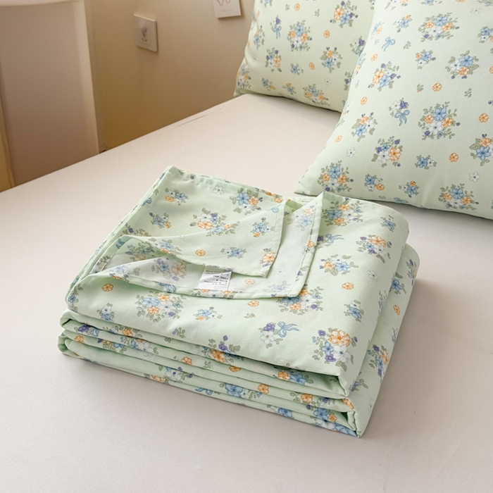 91家纺网 家纺一手货源 找家纺 爱彼家纺 2026新款升级细沙印花老粗布床单单品床单床单单件-细沙系列四 花笺