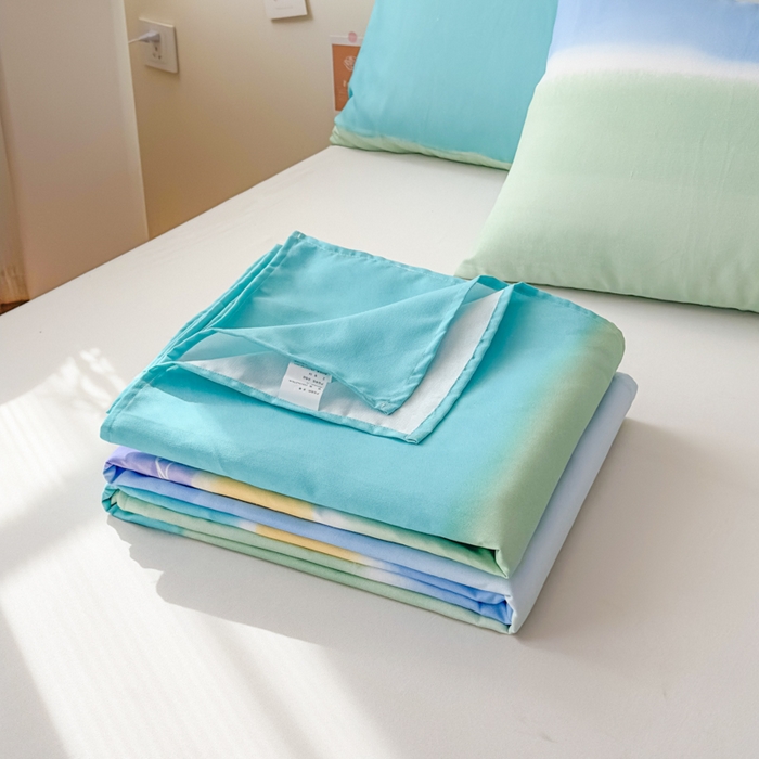 91家纺网 家纺一手货源 找家纺 爱彼家纺 2026新款升级细沙印花老粗布床单单品床单床单单件-细沙系列四 山河日立