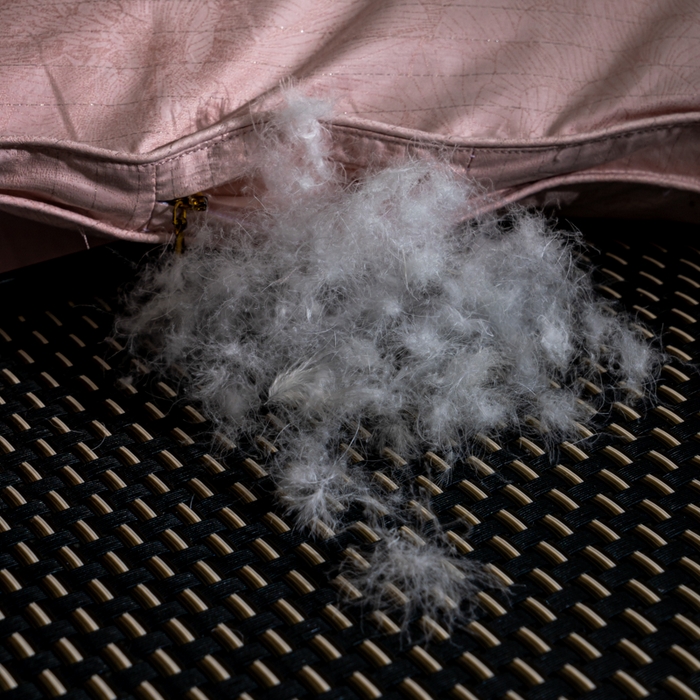 91家纺网 家纺一手货源 找家纺 （总）明羽羽绒 2026新款银丝大提花鹅绒被95白鹅绒被芯羽绒被