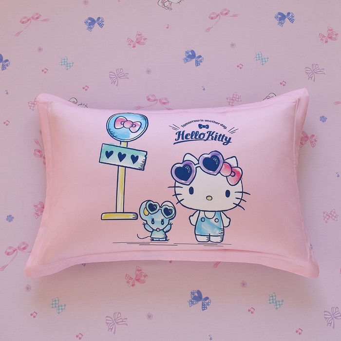 91家纺网 家纺一手货源 找家纺 蘭菲家纺 2026新款全棉三丽欧印花卡通四件套 车站KT