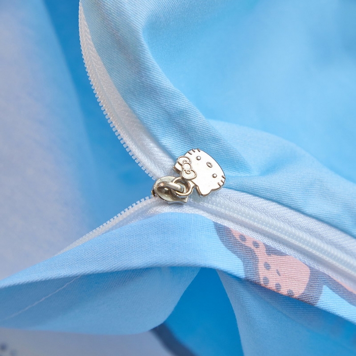 91家纺网 家纺一手货源 找家纺 蘭菲家纺 2026新款全棉三丽欧印花卡通四件套 逛街狗