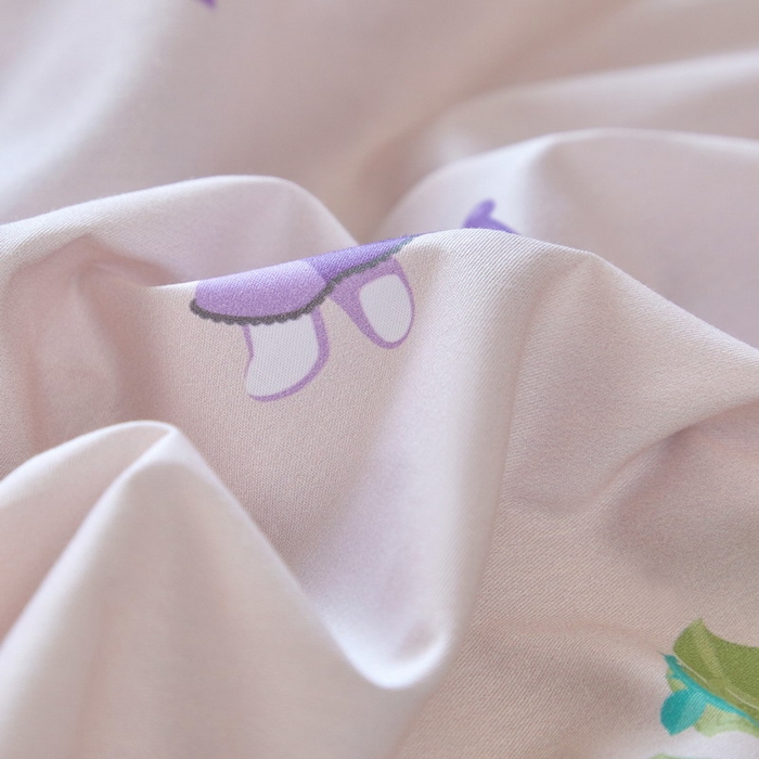 91家纺网 家纺一手货源 找家纺 蘭菲家纺 2026新款全棉三丽欧印花卡通四件套 小库儿