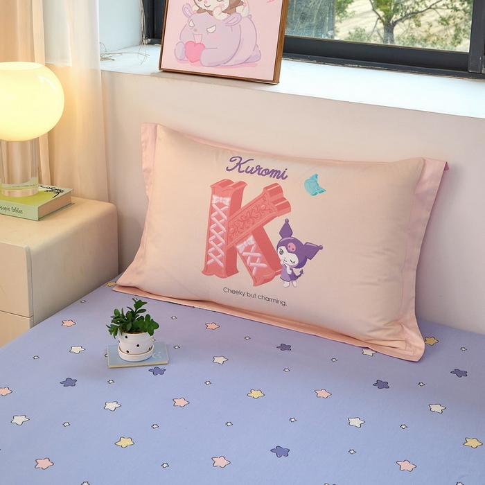 91家纺网 家纺一手货源 找家纺 蘭菲家纺 2026新款全棉三丽欧印花卡通四件套 小库故事