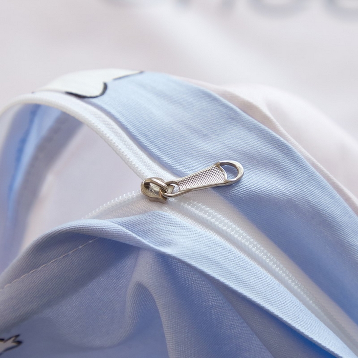 91家纺网 家纺一手货源 找家纺 蘭菲家纺 2026新款全棉三丽欧印花卡通四件套 小库故事