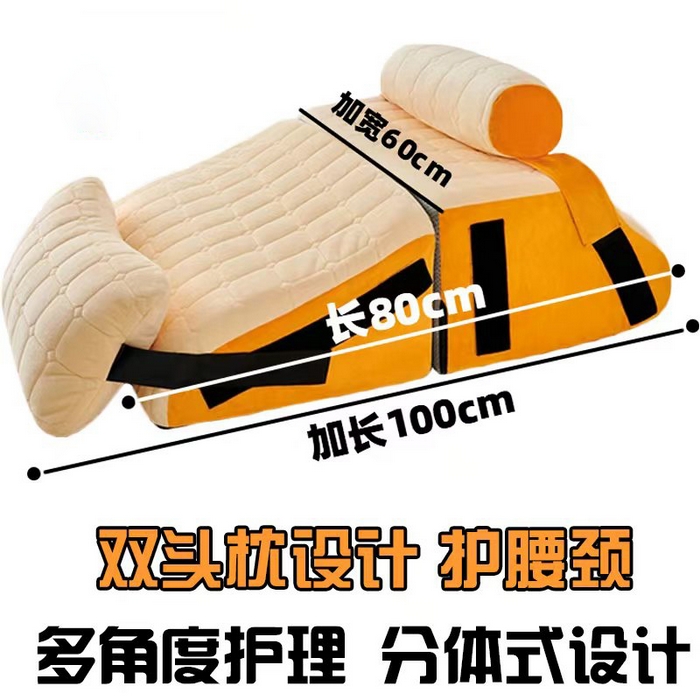 91家纺网 家纺一手货源 找家纺 （总）眠小二靠枕靠垫  2025新款可拆洗可调节护腰靠枕靠垫枕芯午睡枕（联系厂家代发包邮）