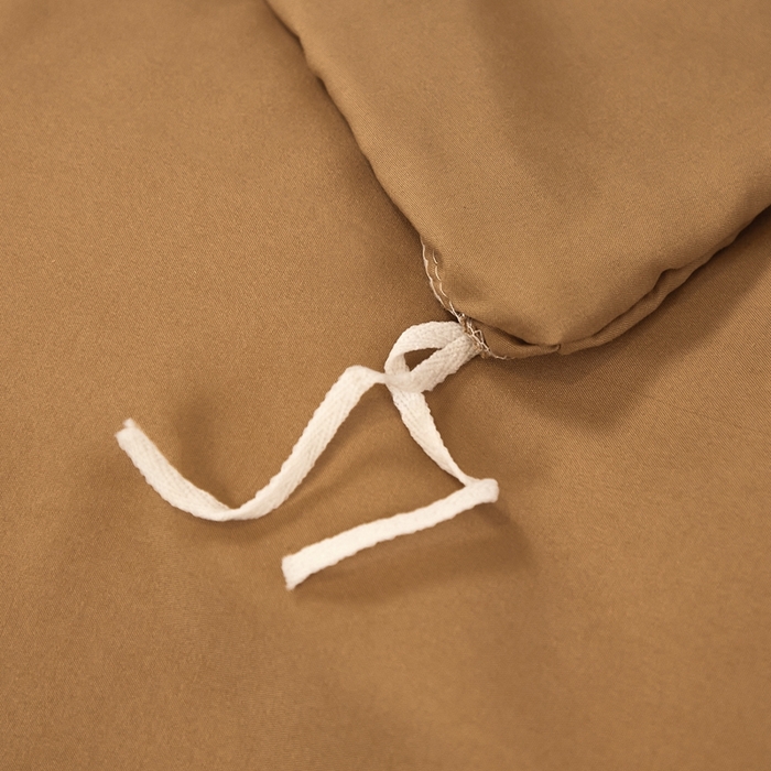 91家纺网 家纺一手货源 找家纺 啊雅家居 2026新款水洗棉牛奶绒三件套四件套 暖咖加牛奶绒