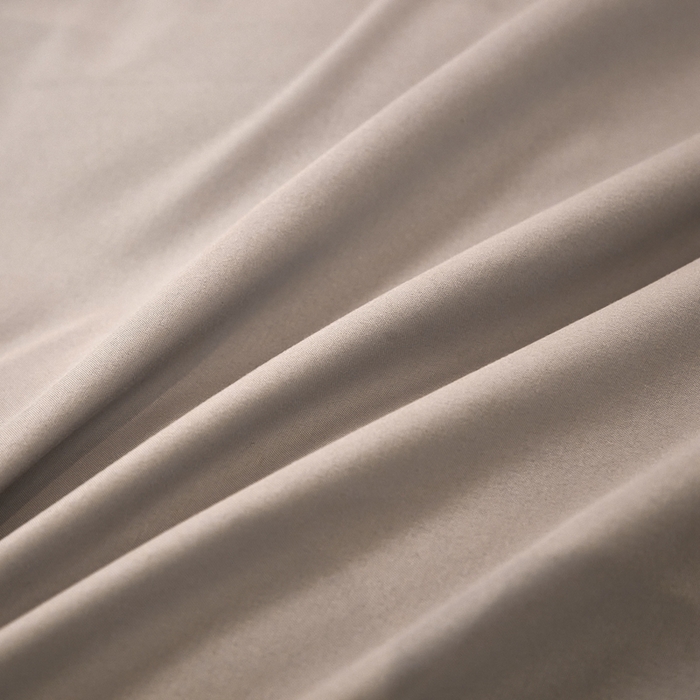 91家纺网 家纺一手货源 找家纺 啊雅家居 2026新款水洗棉牛奶绒三件套四件套 浅灰加牛奶绒