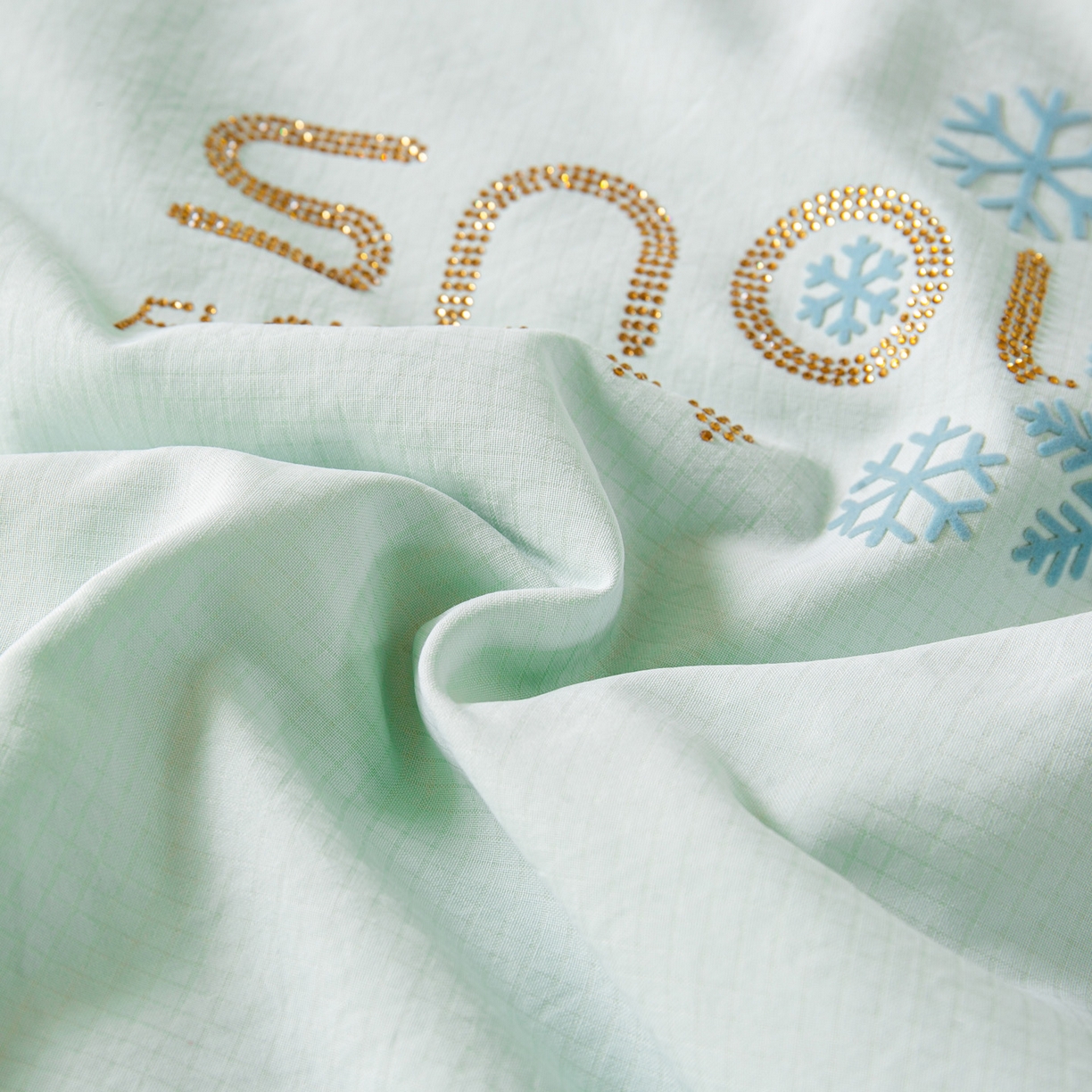 91家纺网 家纺一手货源 找家纺 心悦家纺 2026新款简约有氧凉感冰丝夏被夏凉被空调被 薄荷绿