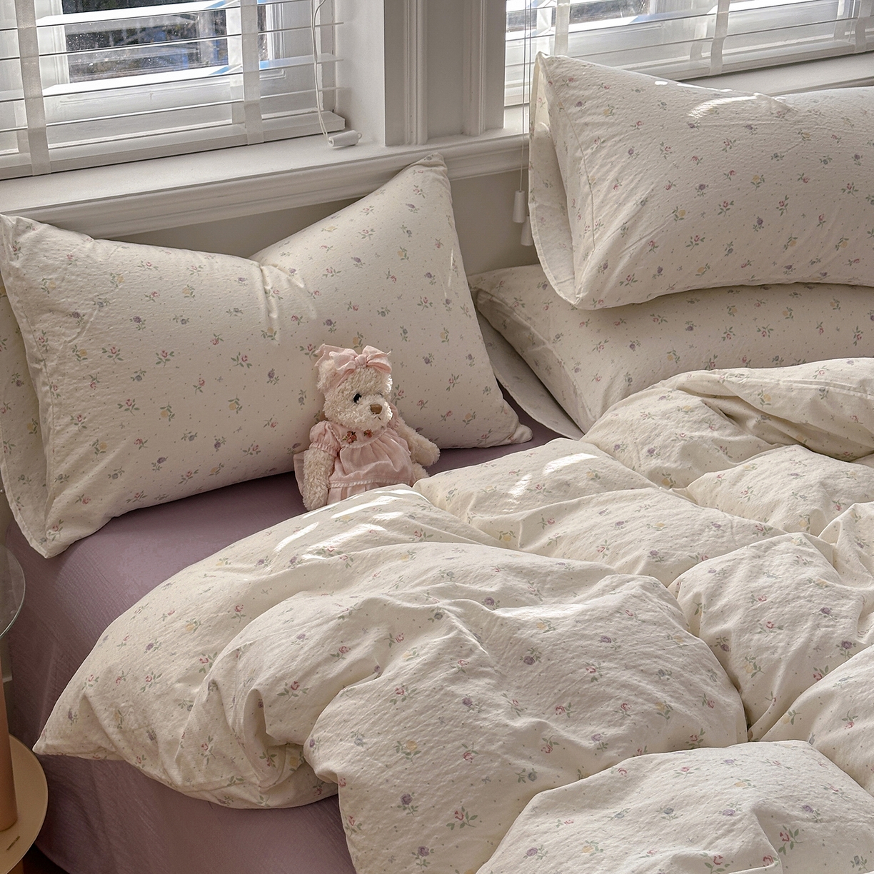 91家纺网 家纺一手货源 找家纺 （总）多品家纺 2026新款奶呼呼超柔云感双层纱系列单被套