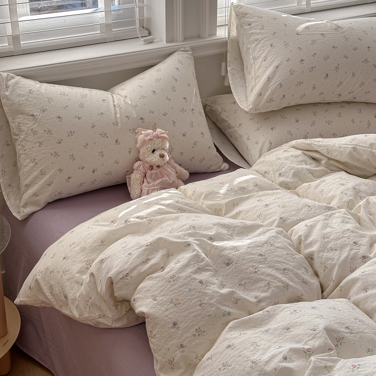 91家纺网 家纺一手货源 找家纺 （总）多品家纺 2026新款奶呼呼超柔云感双层纱系列单被套