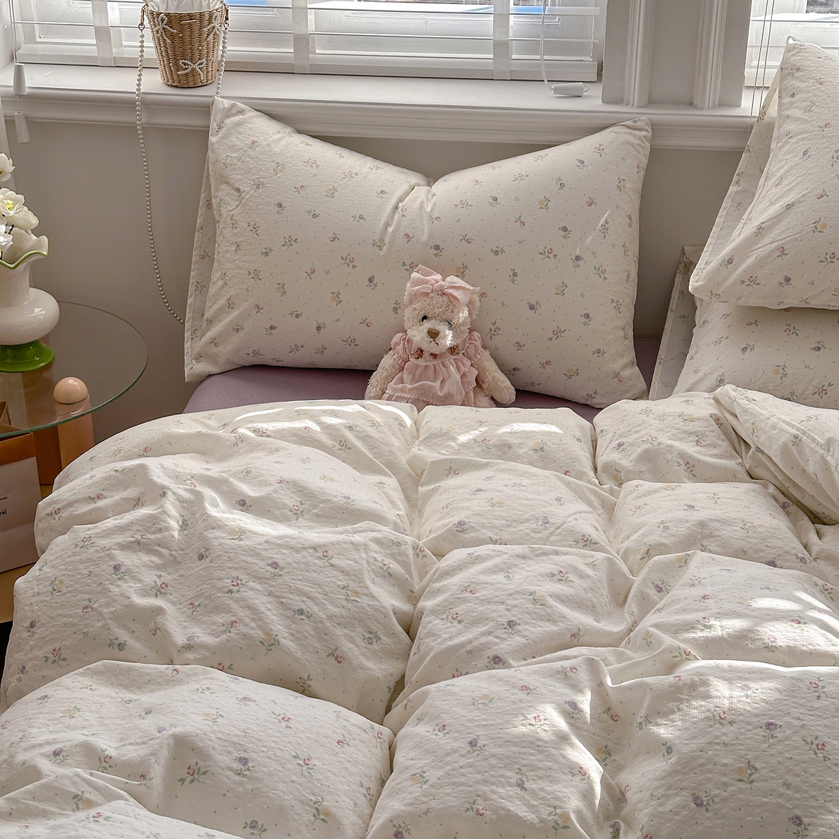 91家纺网 家纺一手货源 找家纺 （总）多品家纺 2026新款奶呼呼超柔云感双层纱系列单被套