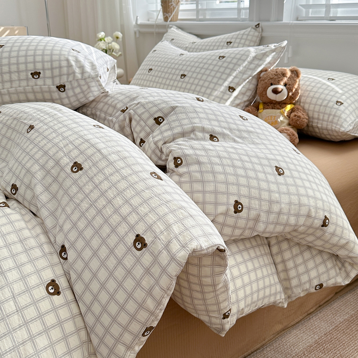 91家纺网 家纺一手货源 找家纺 （总）多品家纺 2026新款奶呼呼超柔云感双层纱系列单被套