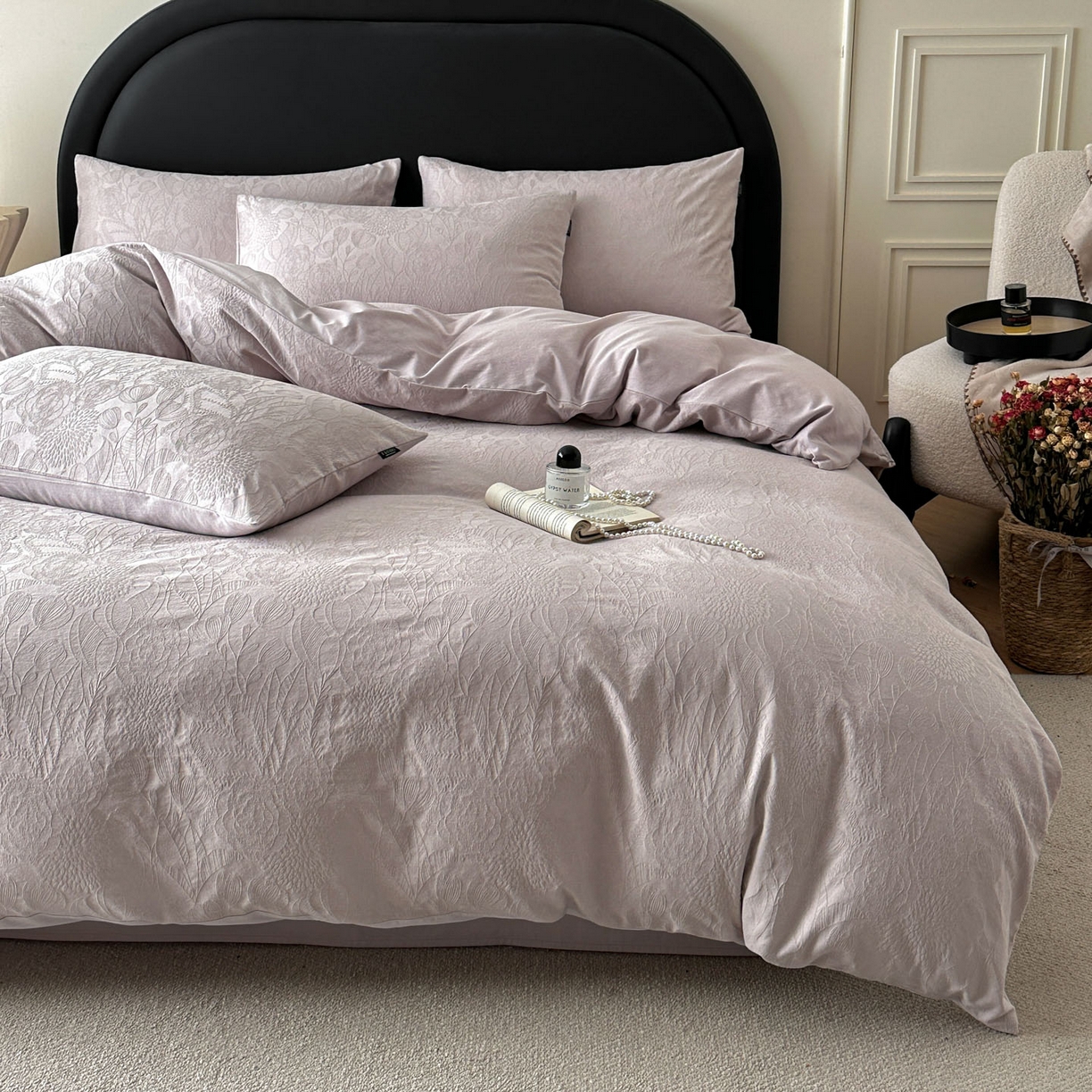 91家纺网 家纺一手货源 找家纺 （总）宜代光年 2026新款全棉厚织大提花系列四件套