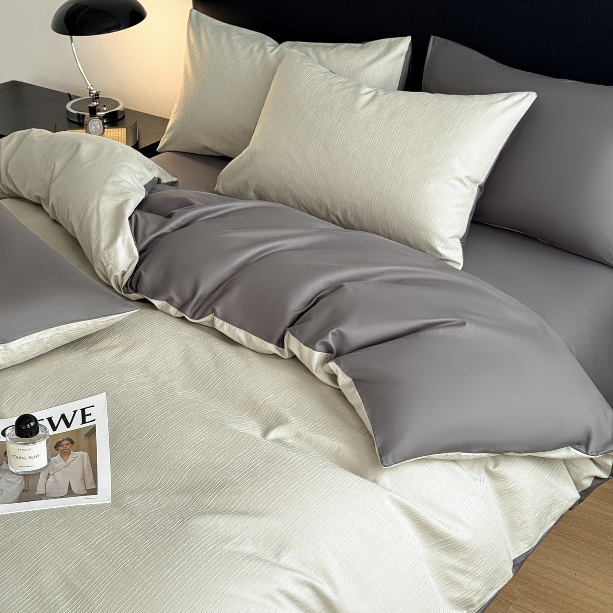 91家纺网 家纺一手货源 找家纺 （总）女子家纺 2026新款60立体提花全棉纯棉四件套