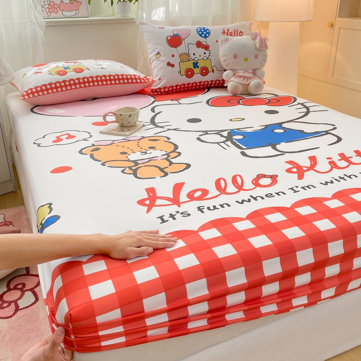 91家纺网 家纺一手货源 找家纺 （总）博雅 2026新款三丽欧大版全棉纯棉单床笠床笠单件