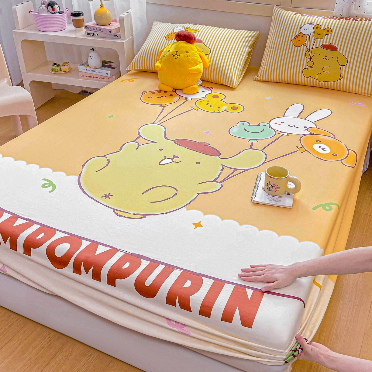 91家纺网 家纺一手货源 找家纺 （总）博雅 2026新款三丽欧大版全棉纯棉单床笠床笠单件