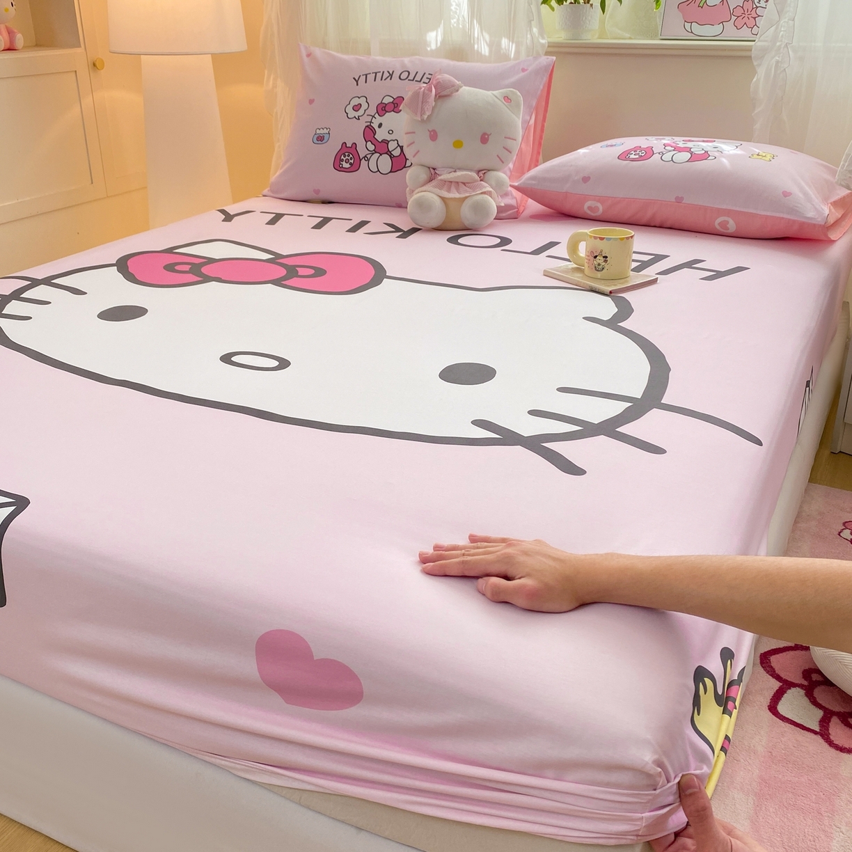 91家纺网 家纺一手货源 找家纺 （总）博雅 2026新款三丽欧大版全棉纯棉单床笠床笠单件