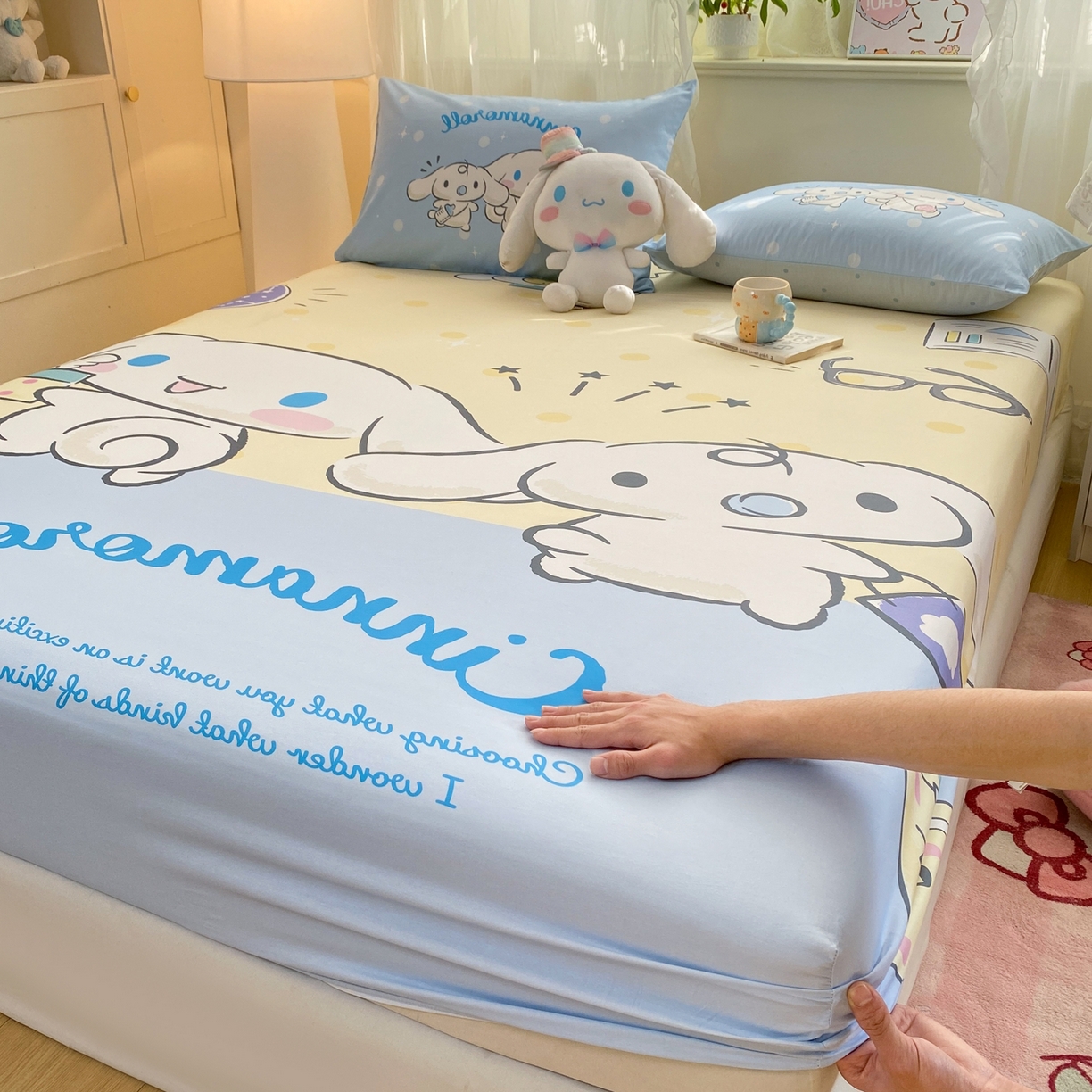 91家纺网 家纺一手货源 找家纺 （总）博雅 2026新款三丽欧大版全棉纯棉单床笠床笠单件