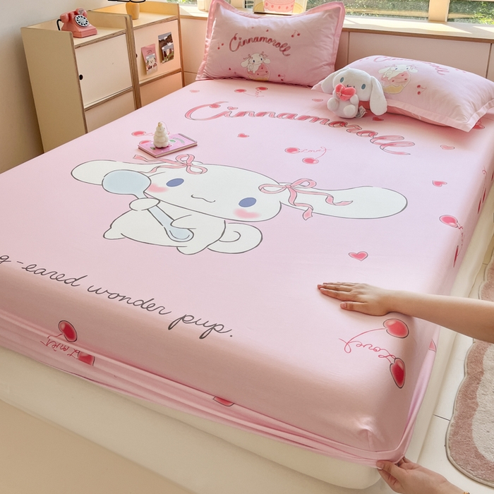 91家纺网 家纺一手货源 找家纺 （总）博雅 2026新款三丽欧大版全棉纯棉单床笠床笠单件