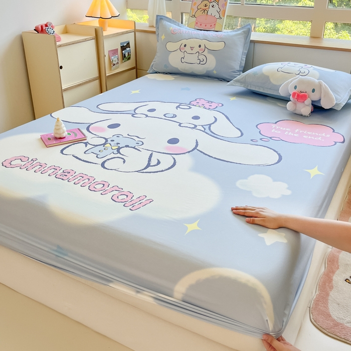 91家纺网 家纺一手货源 找家纺 （总）博雅 2026新款三丽欧大版全棉纯棉单床笠床笠单件