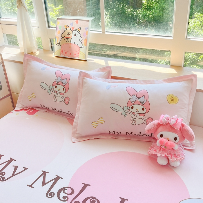 91家纺网 家纺一手货源 找家纺 博雅 2026新款三丽欧大版全棉纯棉单床笠床笠单件 全棉大版-蛋糕美乐蒂