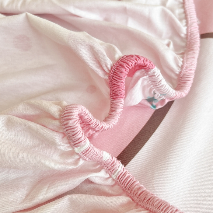 91家纺网 家纺一手货源 找家纺 博雅 2026新款三丽欧大版全棉纯棉单床笠床笠单件 全棉大版-蛋糕美乐蒂