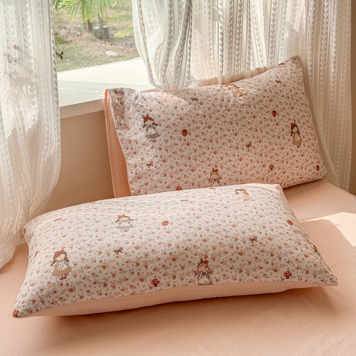 91家纺网 家纺一手货源 找家纺 安力森/诚臻酒店用品 2026新款A类双层皱皱纱四件套 玛丽